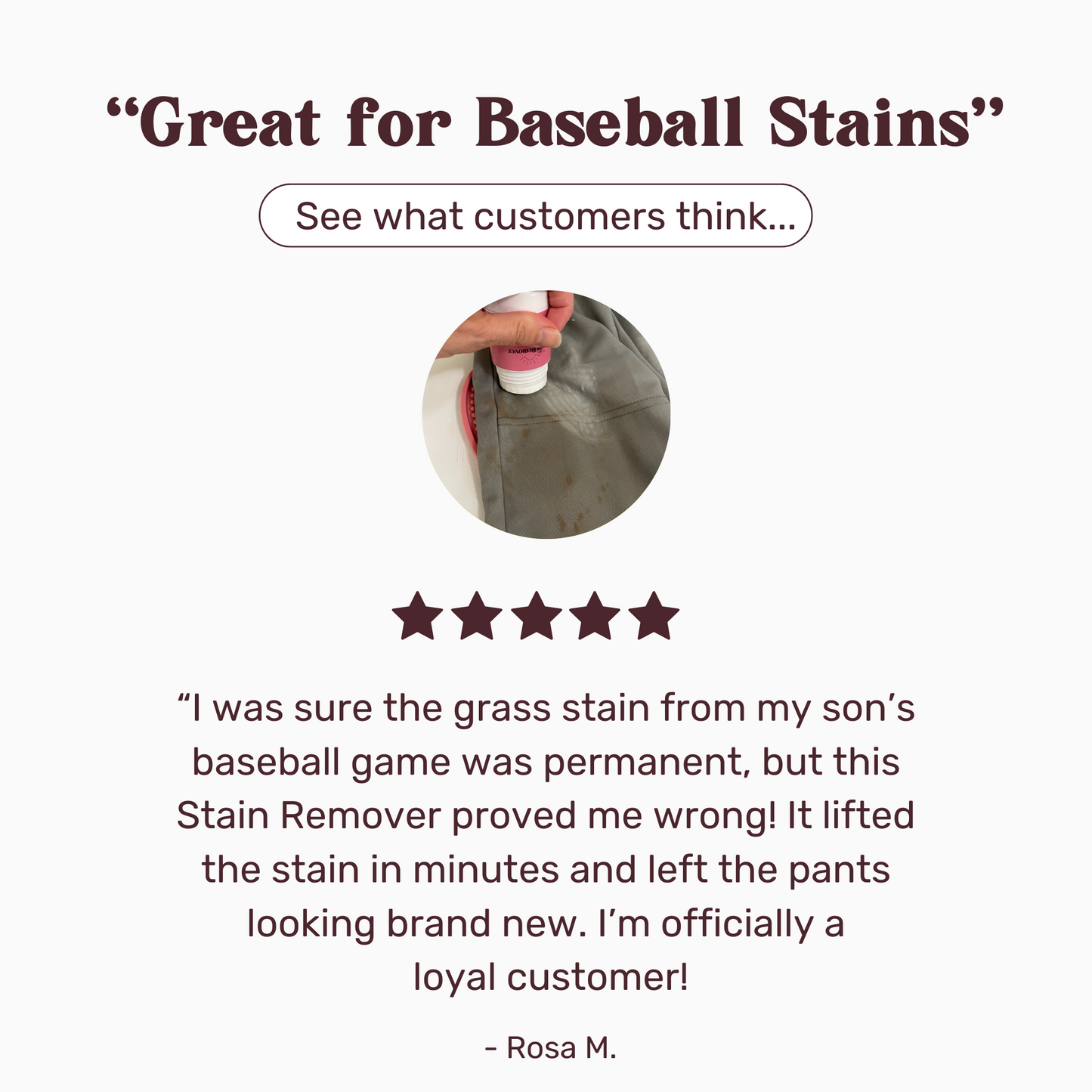 Mary's Stain Remover